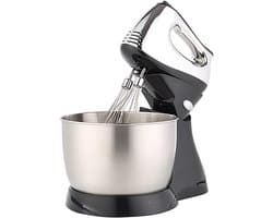 Elektrische Mixer - Keukenmachine - Bakken en Koken - Kantelbare Kop - 3 Liter Kom - Zilver