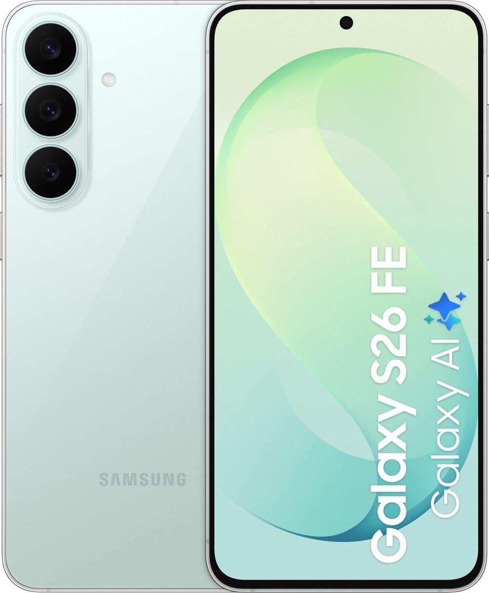 Samsung Galaxy S26 FE - Smartphone - 128GB - Pistachio — afbeelding 1