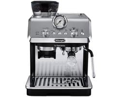 De’Longhi La Specialista Arte - pistonmachine met MyLatte Art-stoompijpje en Active Temperature Control - Metaal/Zwart - EC9155.MB