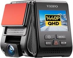 Thijox - A119 V3 Dashcam 2K, GPS, True HDR, 2560x1660P Quad HD+, Ultra Heldere Nachtvisie, 140 Graad Groothoek, Bewegingsdetectie, G-Sensor, Time Laps