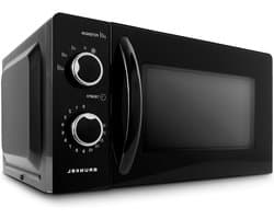 Magnetron - Oven - Snel opwarmen - 6 vermogensstanden - 20 liter - Zwart