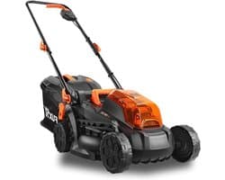 Accugrasmaaier - Elektrische maaier - Gazon onderhouden - Draadloze vrijheid - 33 cm maaibreedte - Zwart