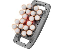 Massagepistool - Zwart - Ergonomisch Massageapparaat met 20 Koppen - Voor Spierherstel en Ontspanning