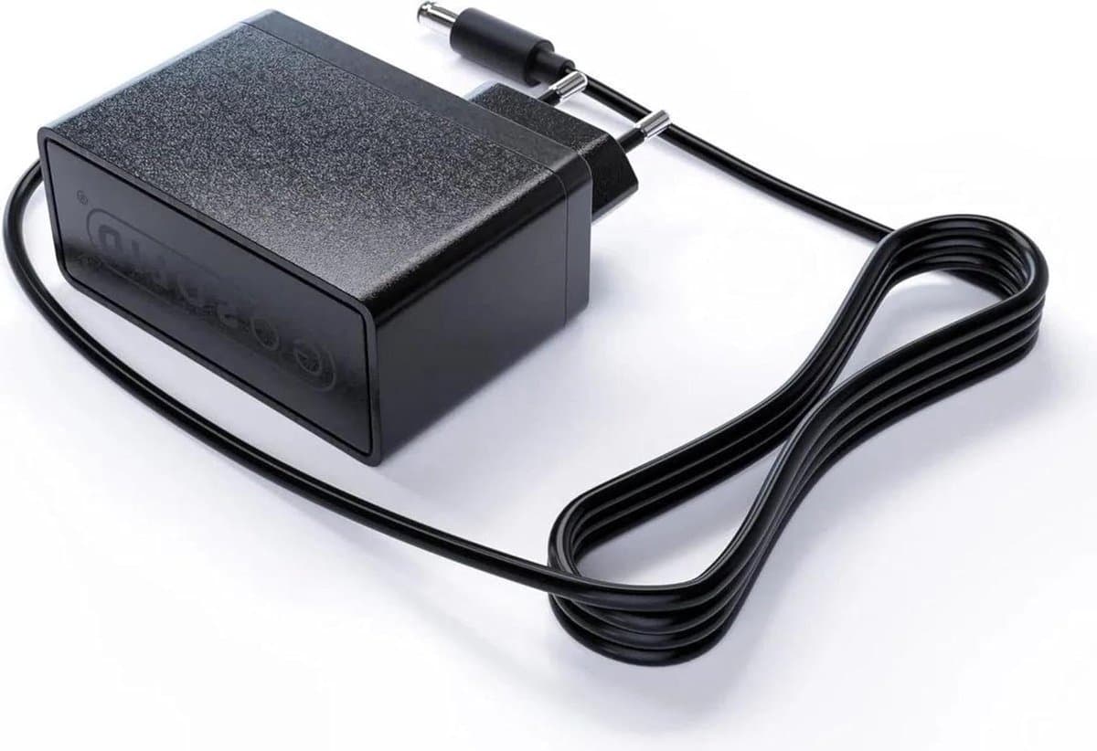 Oplader Steelstofzuiger - Adapter Vervanger - Stofzuiger Opladen - Perfecte Compatibiliteit - 1.5 Meter Kabel - Zwart — afbeelding 1