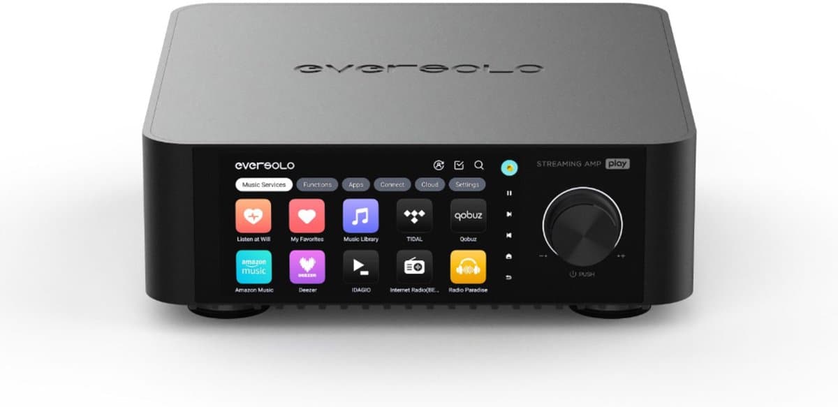 Eversolo Play All-in-one Streamer/Versterker - Zwart (Standaard) — afbeelding 1
