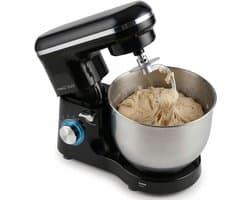 Keukenmachine - Mixer Robot - Bakken en Mixen - Krachtige Motor - 6.2L Kom - Zwart