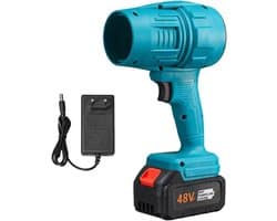 Turbine Spray Ventilator - Luchtblazer Stofzuiger - Auto Interieur Reinigen - Krachtige Turbine Luchtstroom - 1100 gram - Blauw