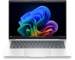 HP EliteBook 8 G2i 14 Next Gen AI PC Copilot+ PC Intel Core Ultra 7 355 Laptop 35,6 cm (14") WUXGA 32 GB LPDDR5x-SDRAM 512 GB SSD Wi-Fi 7 (802.11be) Windows 11 Pro Zilver QWERTY