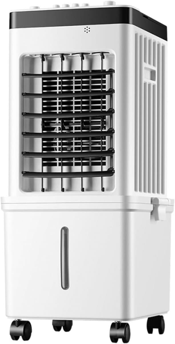 Verdampingsluchtkoeler - Mobiele Airco Ventilator - Ruimte Koelen - Grote Tank Capaciteit - 15 Liter - Mechanisch — afbeelding 1