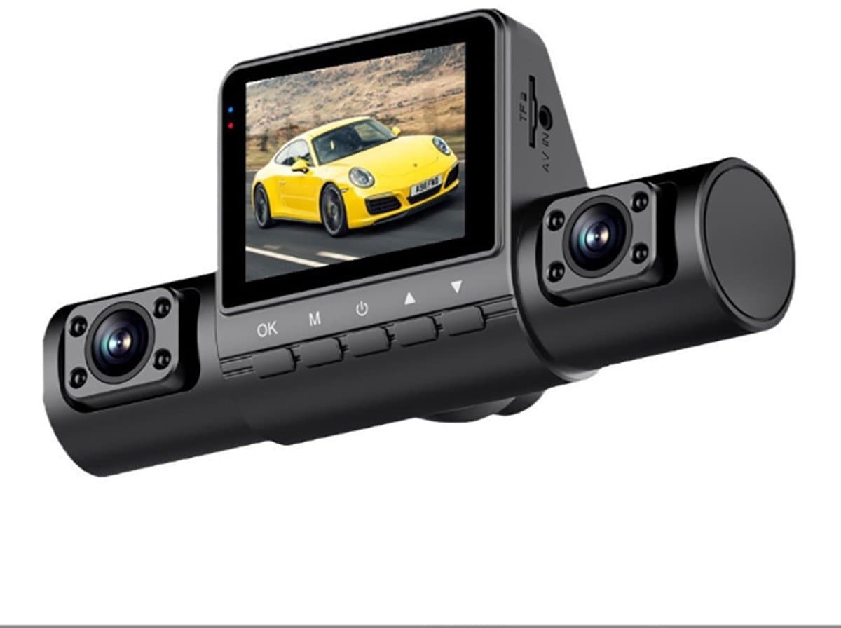 Auto DVR Dashcam 1080P Nachtzicht Parkeerbewaking 4 Camera's Autobestuurder — afbeelding 1