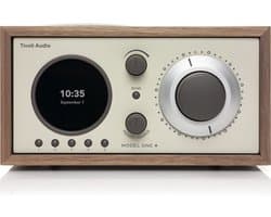 Tivoli Audio - Model One+ - DAB+ Wekkerradio - Walnut/Beige