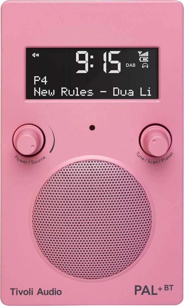 Tivoli Audio - PAL+Bluetooth - Draagbare DAB+ radio - Roze — afbeelding 1