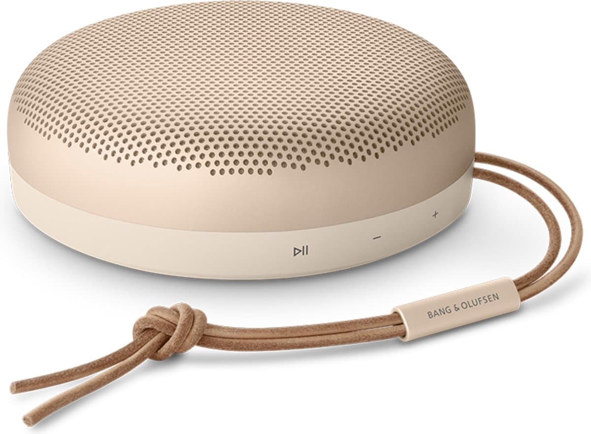 Bang & Olufsen Beosound A1 (2nd Gen) - Goud | Bluetooth speaker buiten | Draagbare speaker | Bluetooth speaker waterproof | Speaker draadloos — afbeelding 1