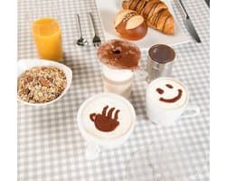 Praktische cacaostrooier - fijn gestructureerde chocoladeshaker - premium kwaliteit roestvrij staal