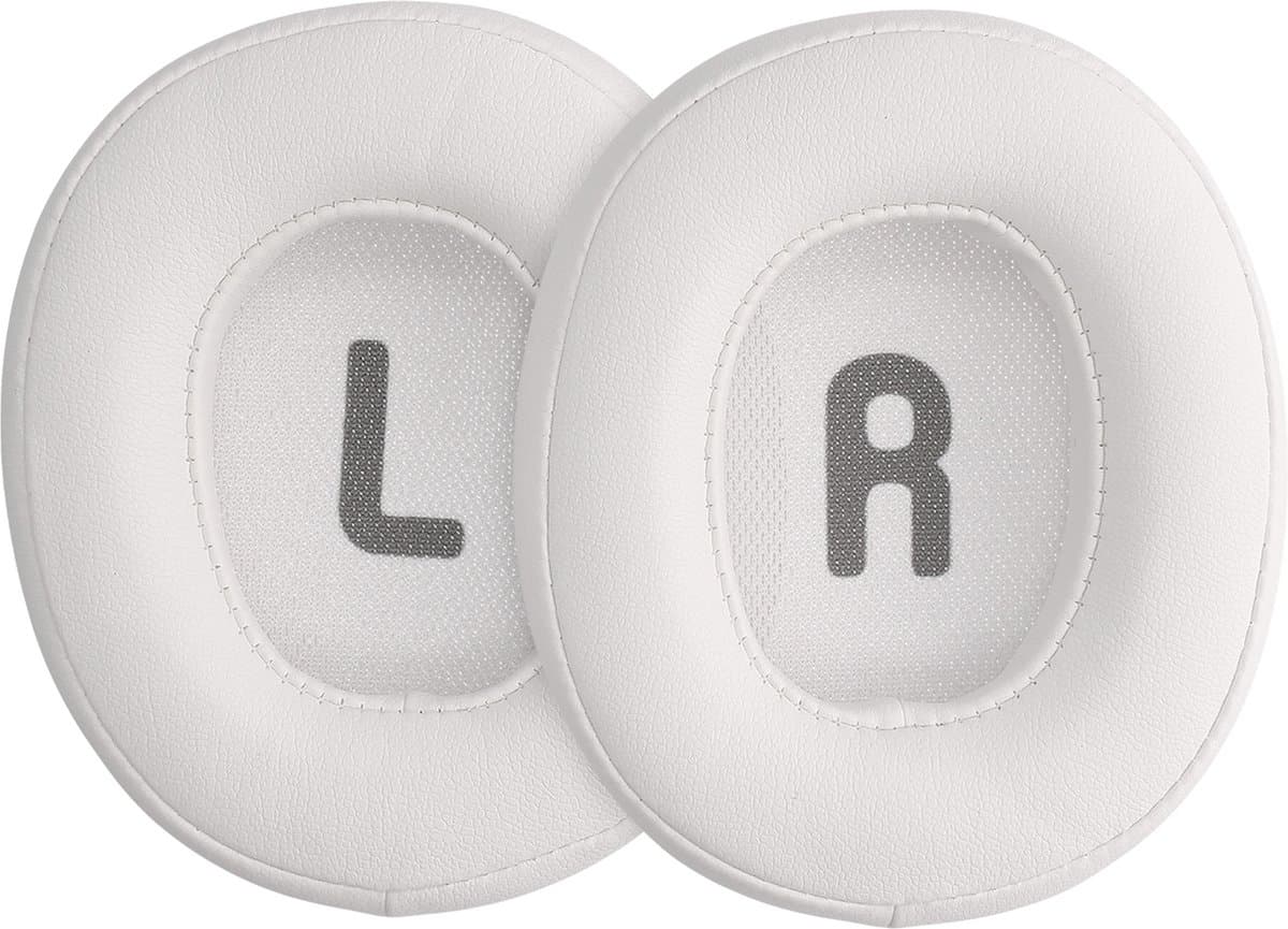 kwmobile 2x oorkussens geschikt voor JBL Tune 700BT / 700BTNC / 750BT / 750BTNC - Earpads voor koptelefoon in wit — afbeelding 1