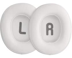 kwmobile 2x oorkussens geschikt voor JBL Tune 700BT / 700BTNC / 750BT / 750BTNC - Earpads voor koptelefoon in wit