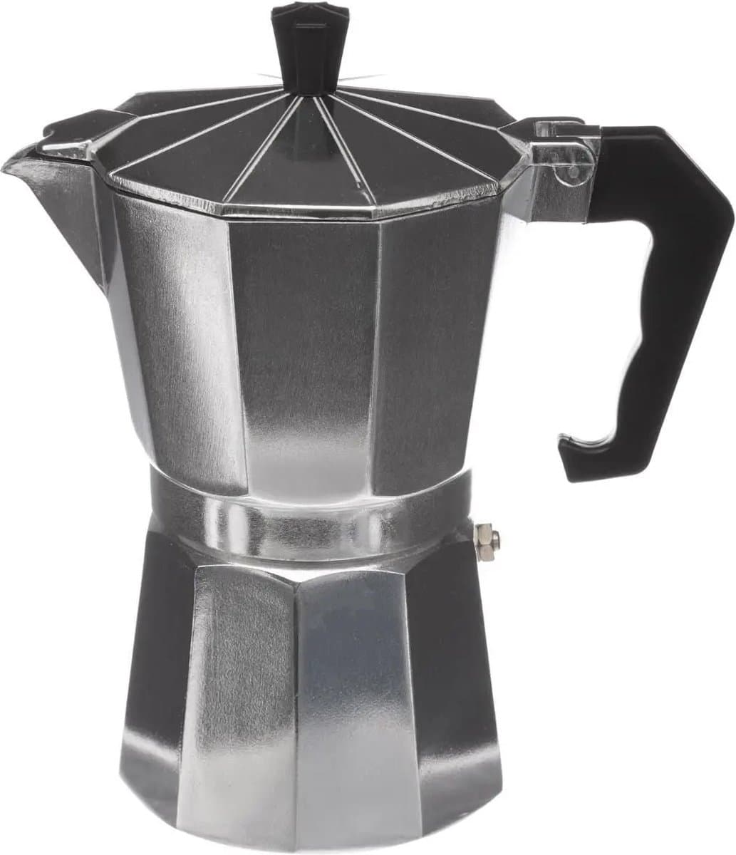 Moka pot / percolator | Espressomachine | Koffiezetapparaten | Express Koffiezetapparaat | - aluminium - 6 kopjes - 300 ml — afbeelding 1