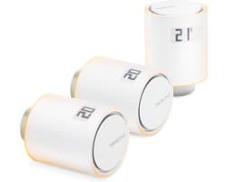 Netatmo Slimme Radiatorknop – Slimme Thermostaatknop – 3 Stuks Uitbreiding - geschikt voor Google Home, Alexa & Apple HomeKit — afbeelding 1