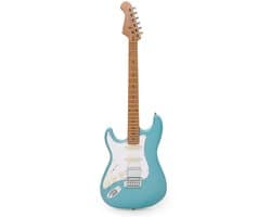 Elektrische gitaar - Met gratis lessen - incl. gigbag - Blauw Fazley