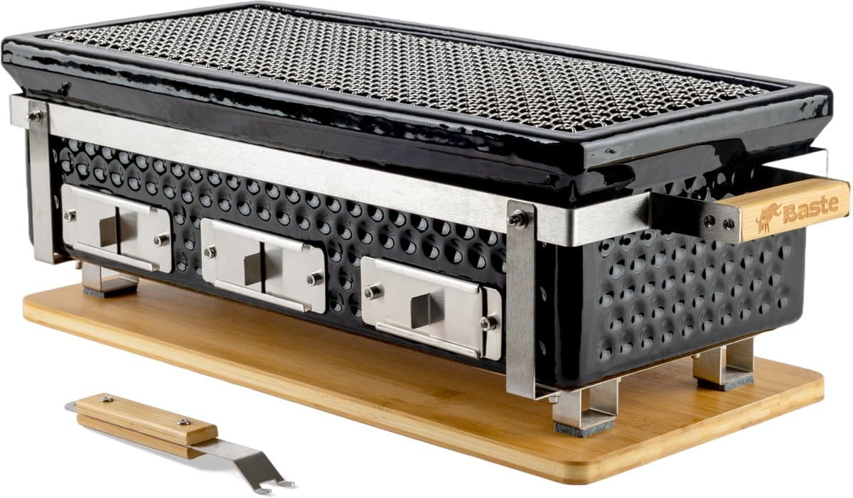 BASTE Japanse Shichirin Grill Large - tafel bbq — afbeelding 1