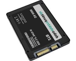 SSD Harde Schijf - Opslag Upgrade - Laptop Versnellen - Schokbestendig Ontwerp - 2 TB - Zwart
