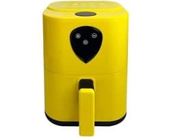 Luchtfriteuse - Heteluchtoven - Gezond Koken - Olievrij Frituren - 5 Liter - Geel
