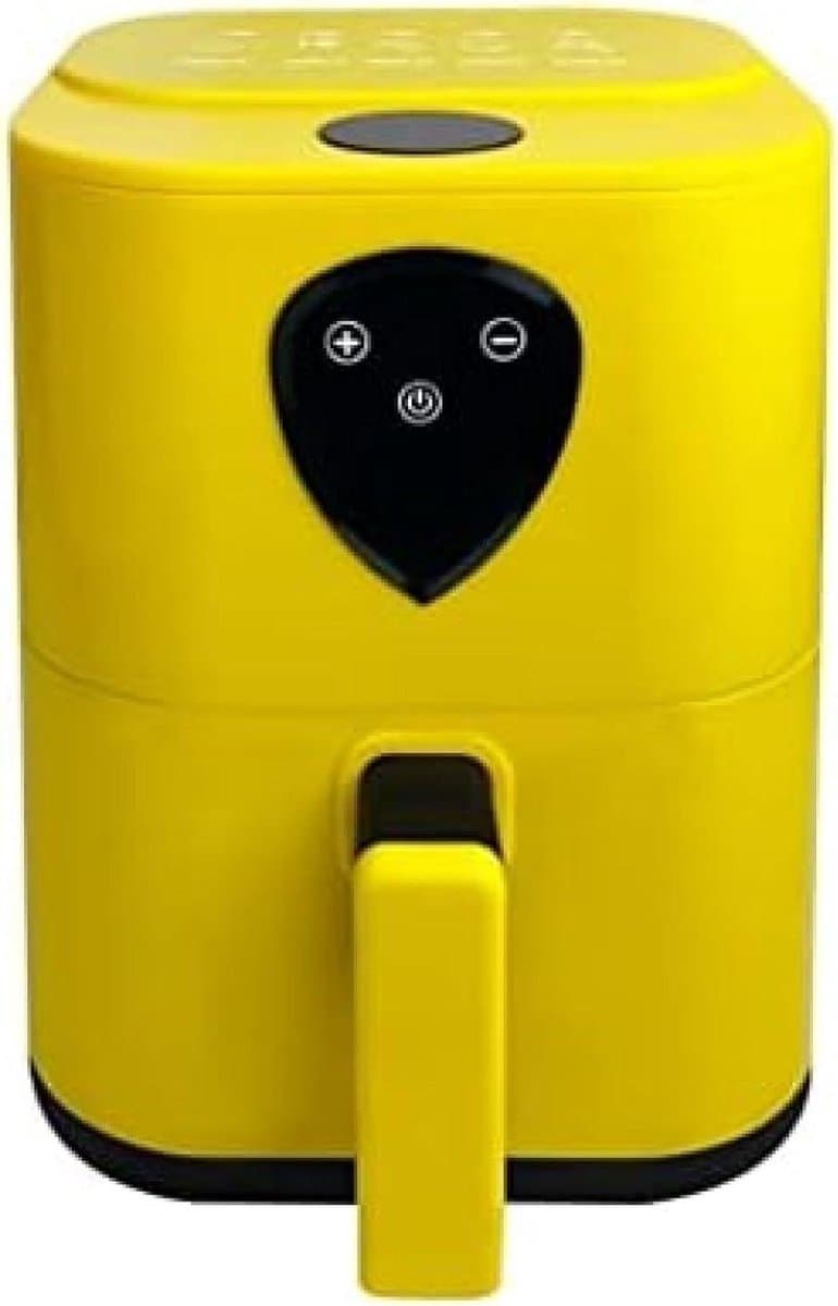Luchtfriteuse - Heteluchtoven - Gezond Koken - Olievrij Frituren - 5 Liter - Geel — afbeelding 1