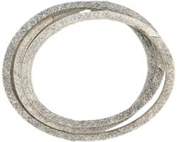 Aandrijfriem Grasmaaier - Vervangende Riem - Tuingereedschap Onderhoud - Aramidevezel Constructie - 25 cm - Zwart