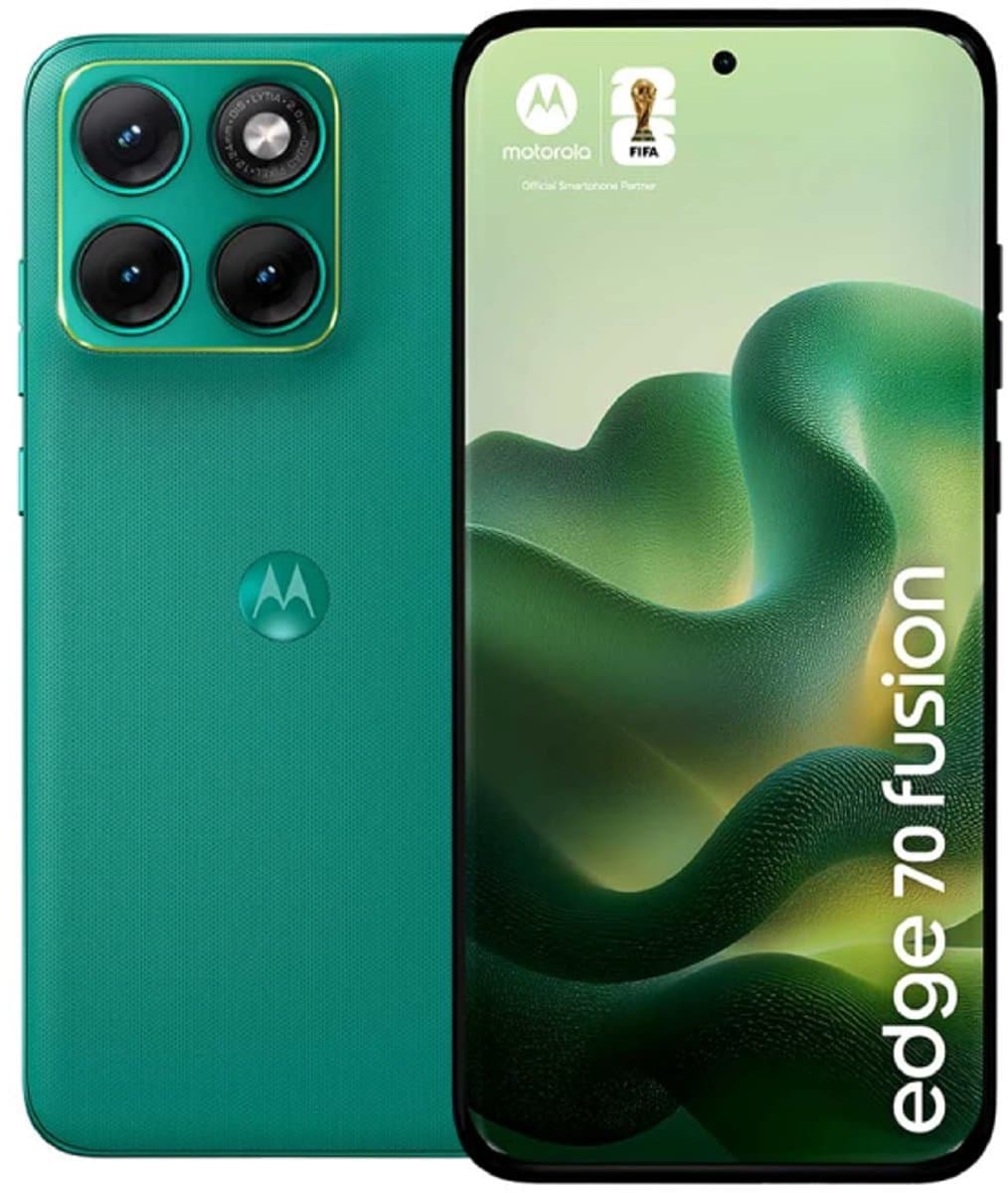 Motorola Edge 70 Fusion - 5200mAh - 12GB/256GB - Groen — afbeelding 1