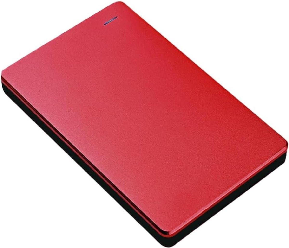 Externe Harde Schijf - Mobiele Opslag - Bestanden Opslaan - Snelle USB 3.0 - 1TB - Rood — afbeelding 1
