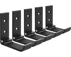 Koptelefoon Houder - Headset Ophangsysteem - Ruimte Besparen - Inklapbaar Aluminium Ontwerp - 7.5 x 2.5 x 1.5 cm - Zwart