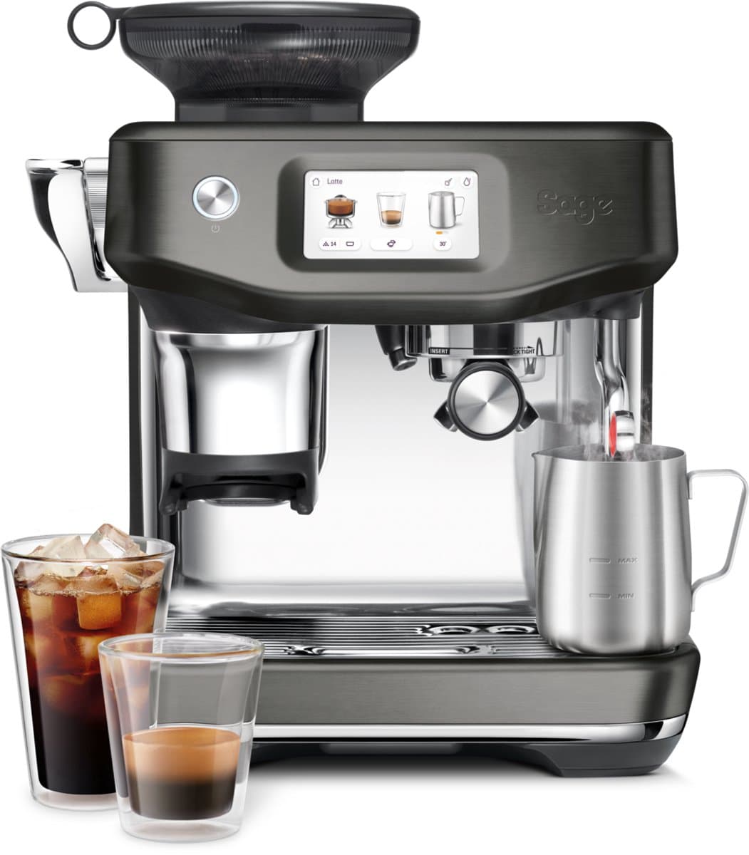 SAGE the Barista Touch Impress Cold - Pistonmachine - Black Stainless Steel — afbeelding 1