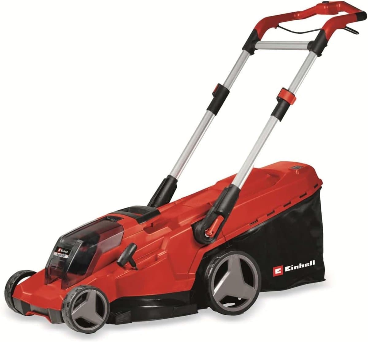 Accugrasmaaier - Elektrische maaier - Gazon onderhoud - Borstelloze motor - 42 cm maaibreedte - Zwart/Rood — afbeelding 1