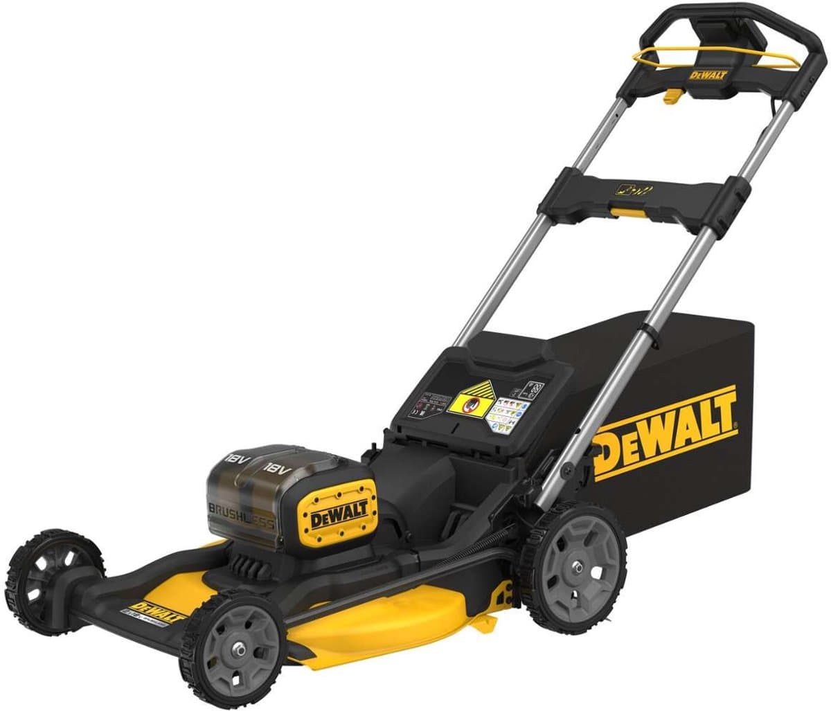 DeWALT DCMWP134W2 Accu Grasmaaier 53cm 2x18V 8.0Ah — afbeelding 1