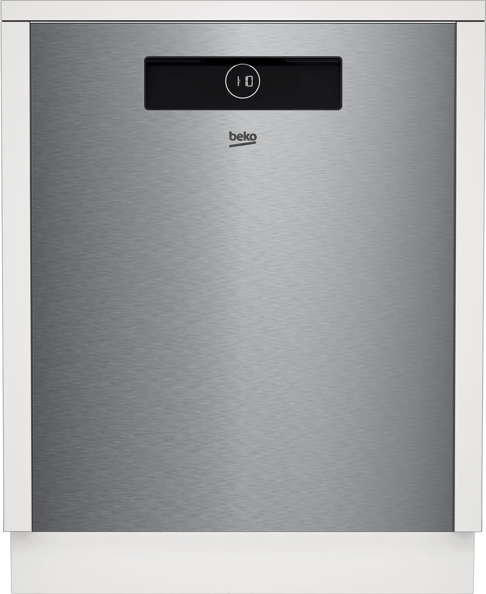Beko BDDN38561XC Onderbouw vaatwasser | RVS | 60 cm — afbeelding 1
