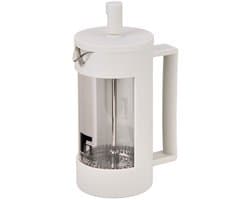 LINES French Press thee- en koffiepot 350 ml, wit