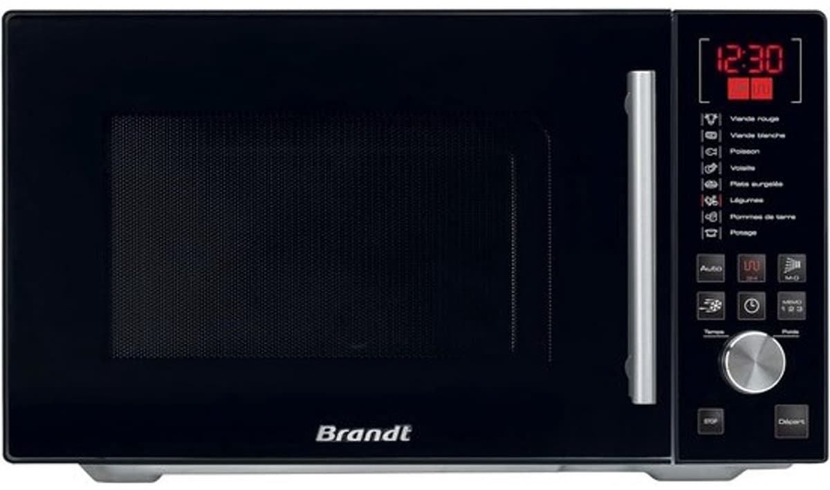 Vrijstaande magnetron met grill - 26L, 900W - 8 automatische kookprogramma's — afbeelding 1