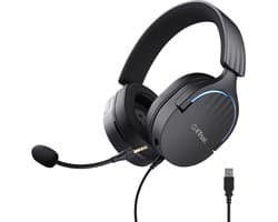 Trust GXT 490 Fayzo - Gaming Headset - USB - 7.1 Surround Sound - Over-ear - Zwart