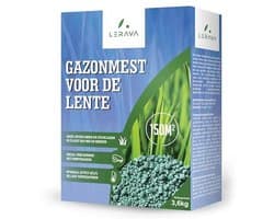 Zomergras Voeding - Dichte, Diepgroene Grasmat zonder Mos en Onkruid - Geschikt voor Robotmaaiers - 150 m2
