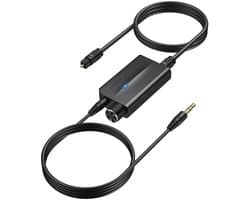 Hoogwaardige 192 kHz DAC-convertor voor digitaal naar analoog audio met volumeregelaar