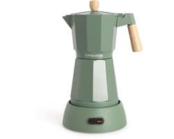 CREATE - Elektrische mokkapot met warmhoudfunctie - Sage - THERA MOKA ELECTRIC