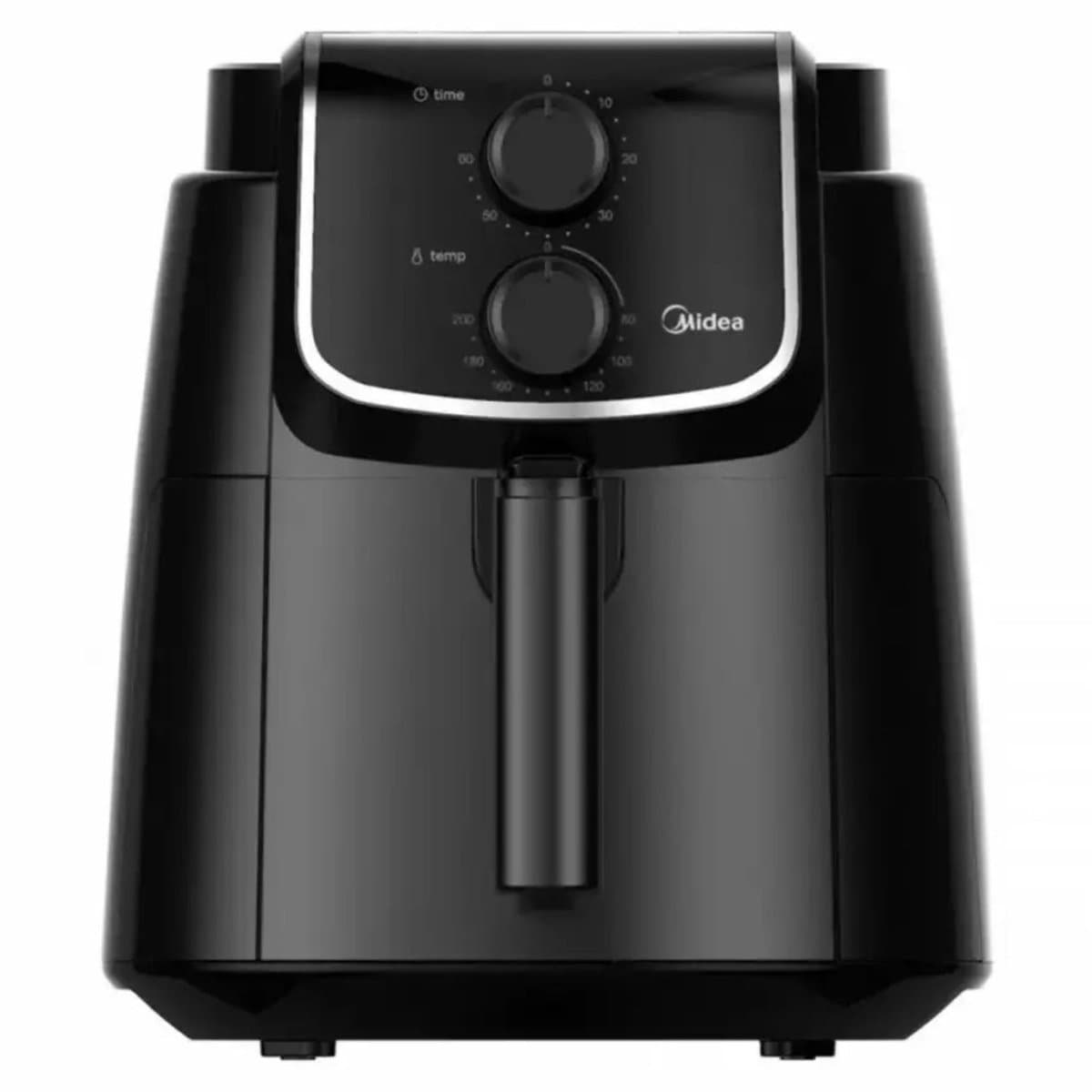 Midea MF‑TN35D - Heteluchtfriteuse - 3,5 L - 1500 W - Zwart - Draaiknoppen — afbeelding 1