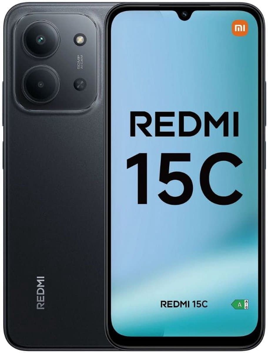 Xiaomi Redmi 15C 6GB/128GB Midnight Grey — afbeelding 1