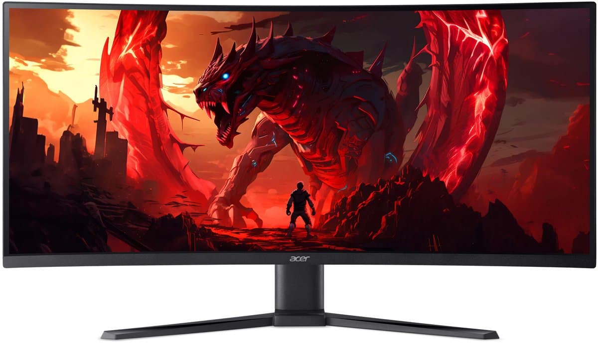 Acer Nitro XZ340CUR X2 34'' Curved gaming monitor — afbeelding 1