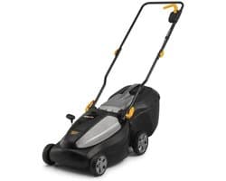 Accugrasmaaier - Elektrische maaier - Gazon onderhoud - Lichtgewicht ontwerp - 38 cm maaibreedte - Zwart
