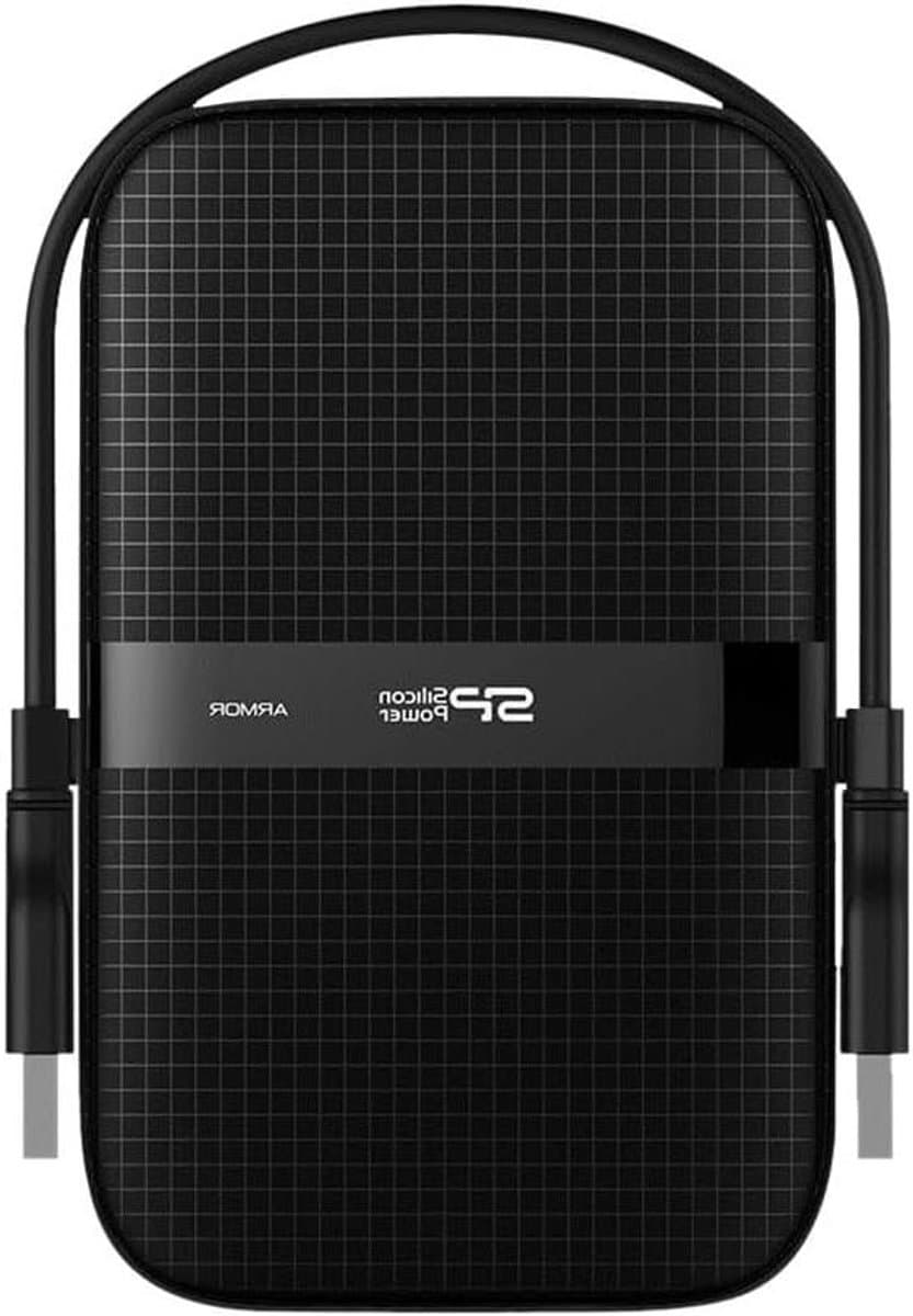 Externe Harde Schijf - Opslag Medium - Bestanden Opslaan - Schokbestendig Ontwerp - 1 TB - Zwart — afbeelding 1