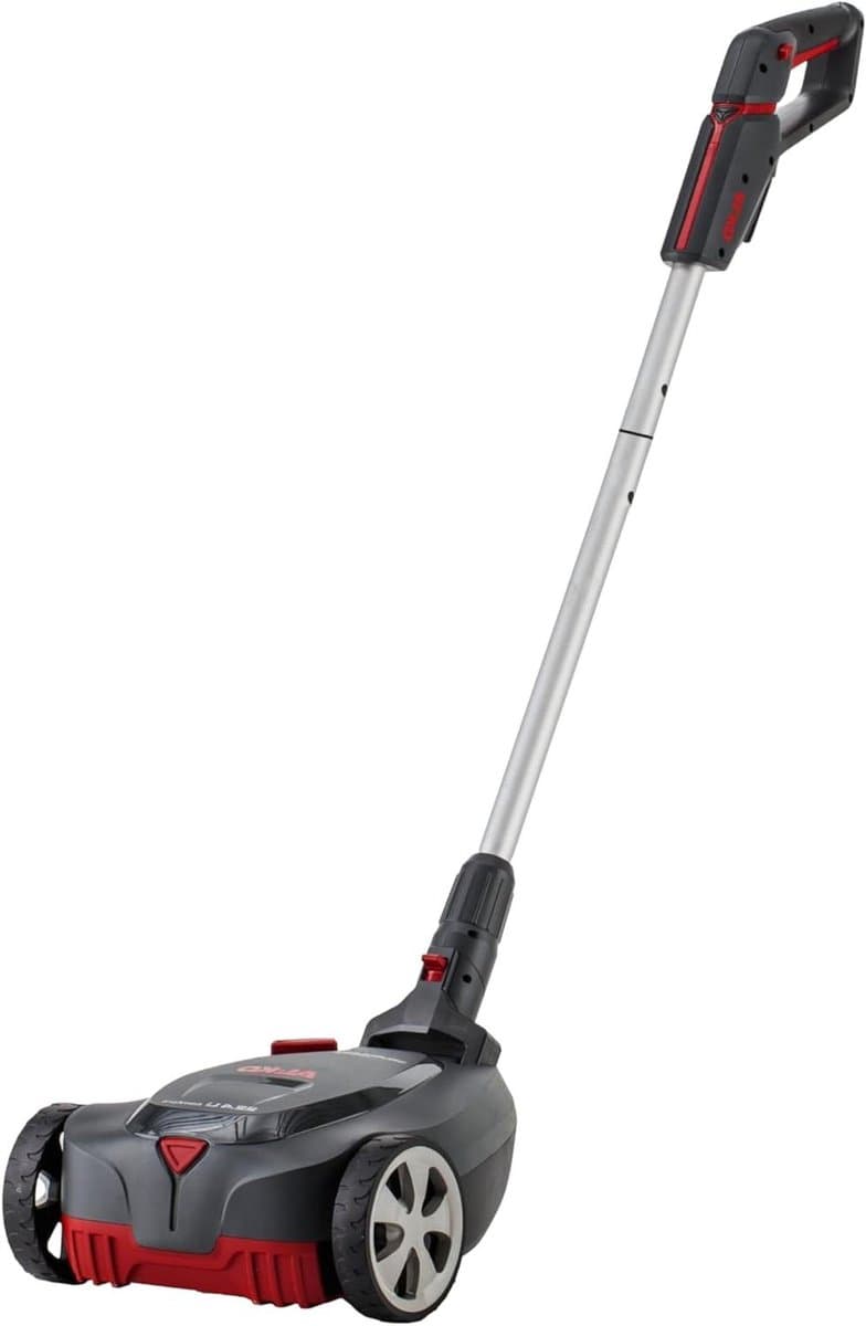 Accu Mulchmaaier - Elektrische Grasmaaier - Gazon Onderhoud - Lichtgewicht Flexibel - 22cm Maaibreedte - Grijs — afbeelding 1