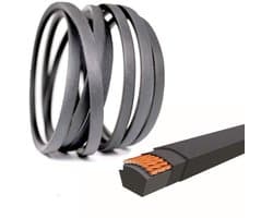 Vervangende riem voor grasmaaier - 5/8" x 195"