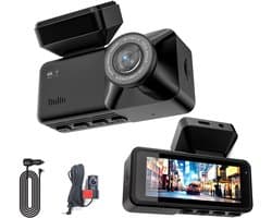 Dashcam - Autocamera - Veilige Ritten - Nachtzicht Registratie - 3.2 Inch Scherm - Zwart