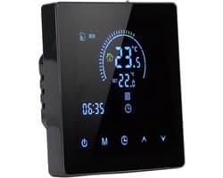 Slimme Thermostaat - Verwarmingsregelaar - Energie Besparen - Intelligent LCD - 3A - Wit